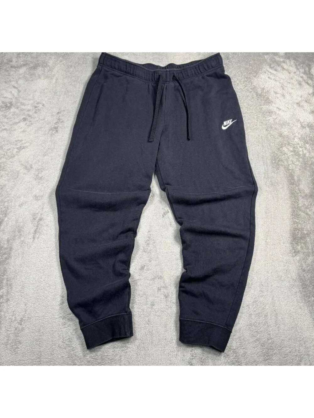 Nike Black Tapered Sweatpants Mens XL Baggy Gym Low Rise Loungewear Pants Skater